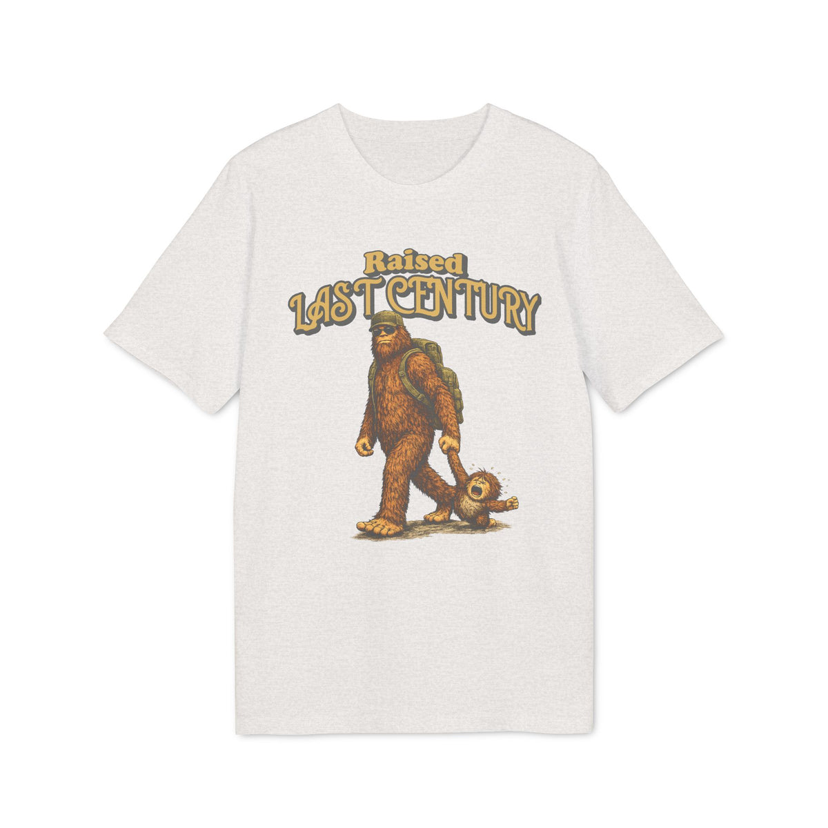 Lustiges Bigfoot Shirt Herren - Raised Last Century
