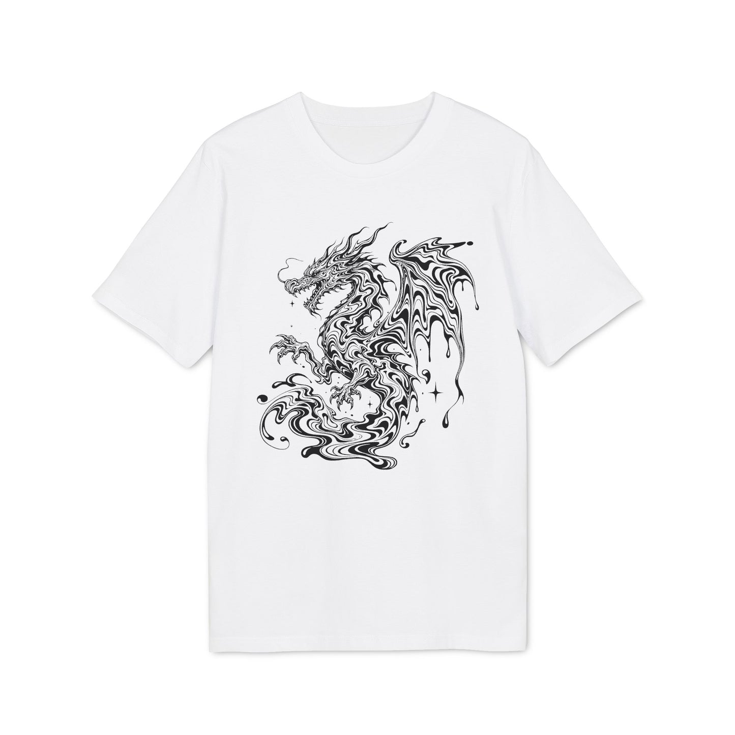 Psychedelischer Drachen - T-Shirt für Damen und Herren