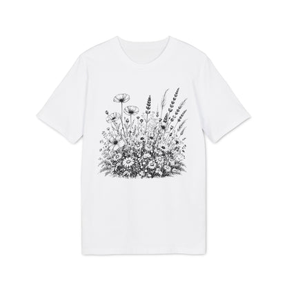Wildblumen Damen T-Shirt Bio-Baumwolle