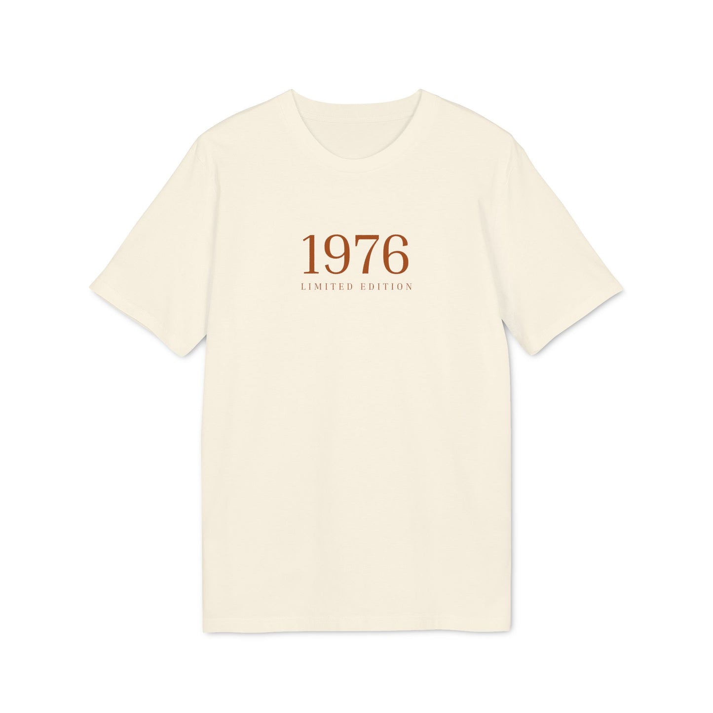 1976 Limited Edition Damen & Herren Shirt aus Bio-Baumwolle