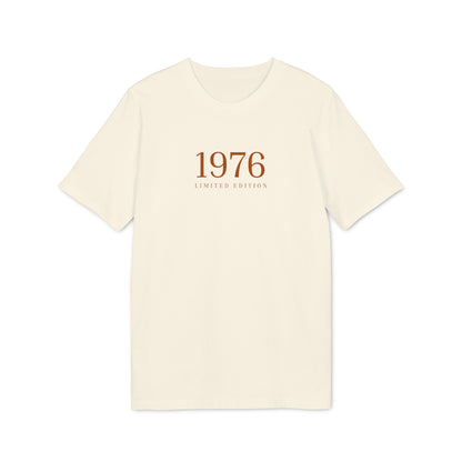 1976 Limited Edition Damen & Herren Shirt aus Bio-Baumwolle