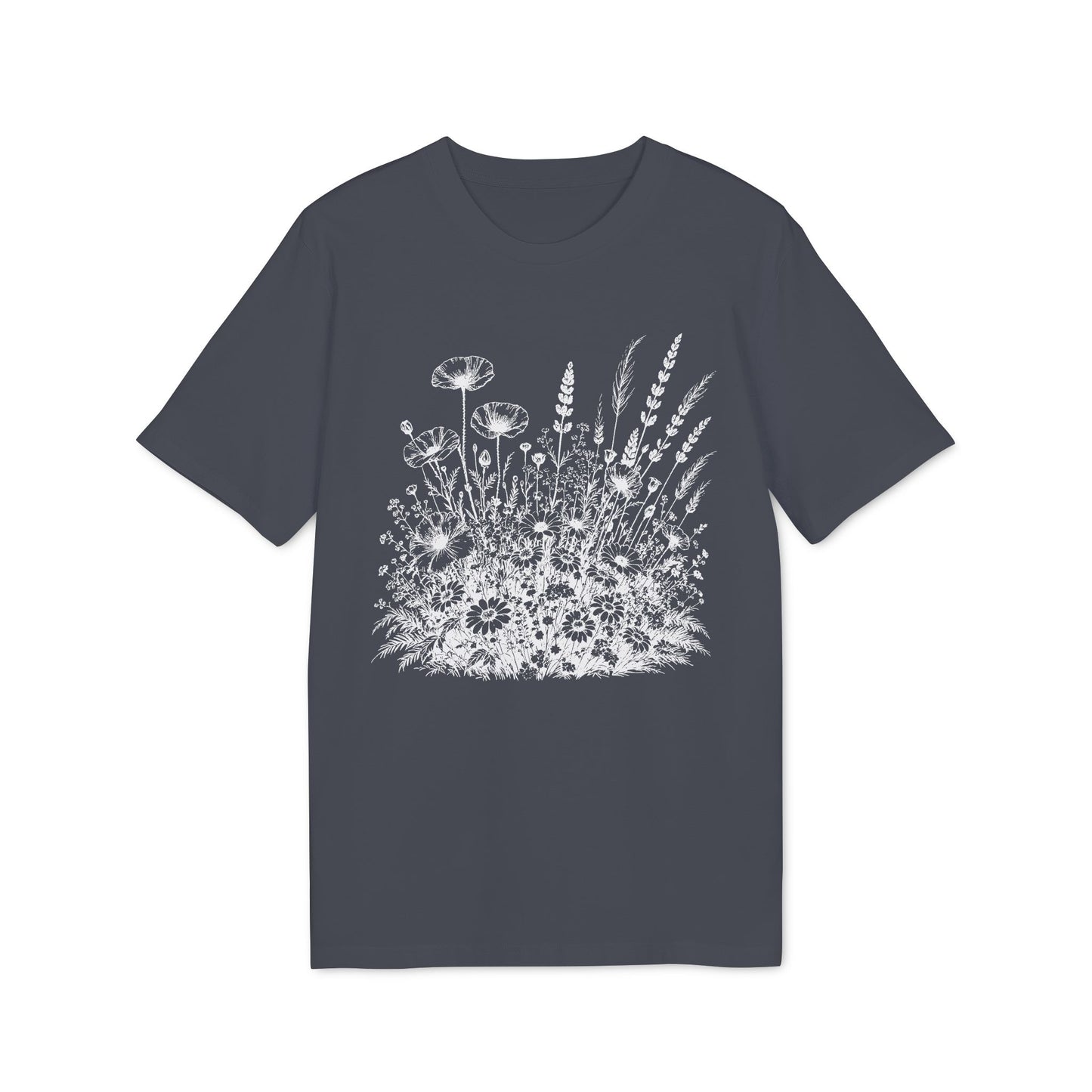Wildblumen Damen T-Shirt Bio-Baumwolle