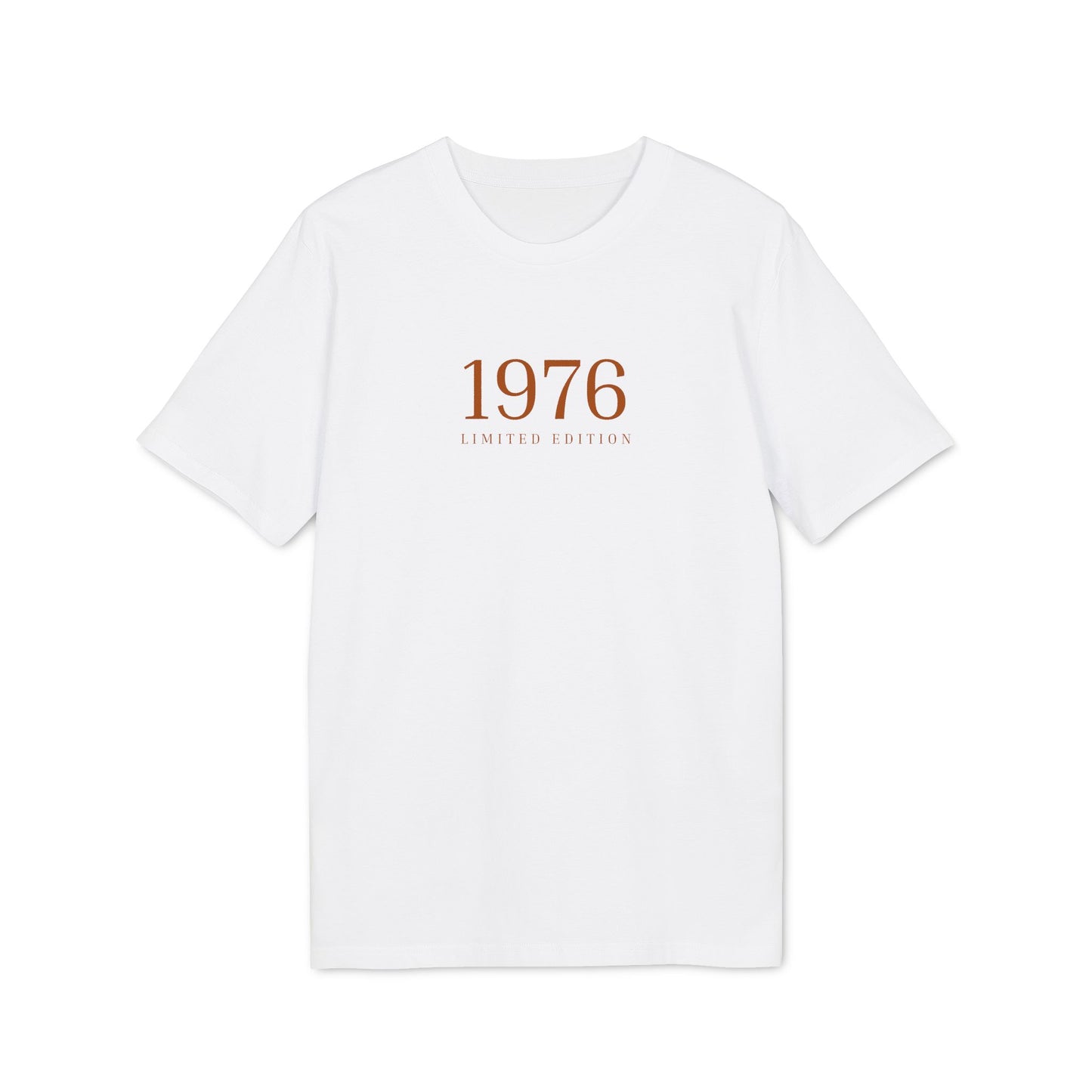 1976 Limited Edition Damen & Herren Shirt aus Bio-Baumwolle