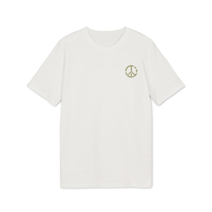 Peace Shirt Damen & Herren, Bio-Baumwolle
