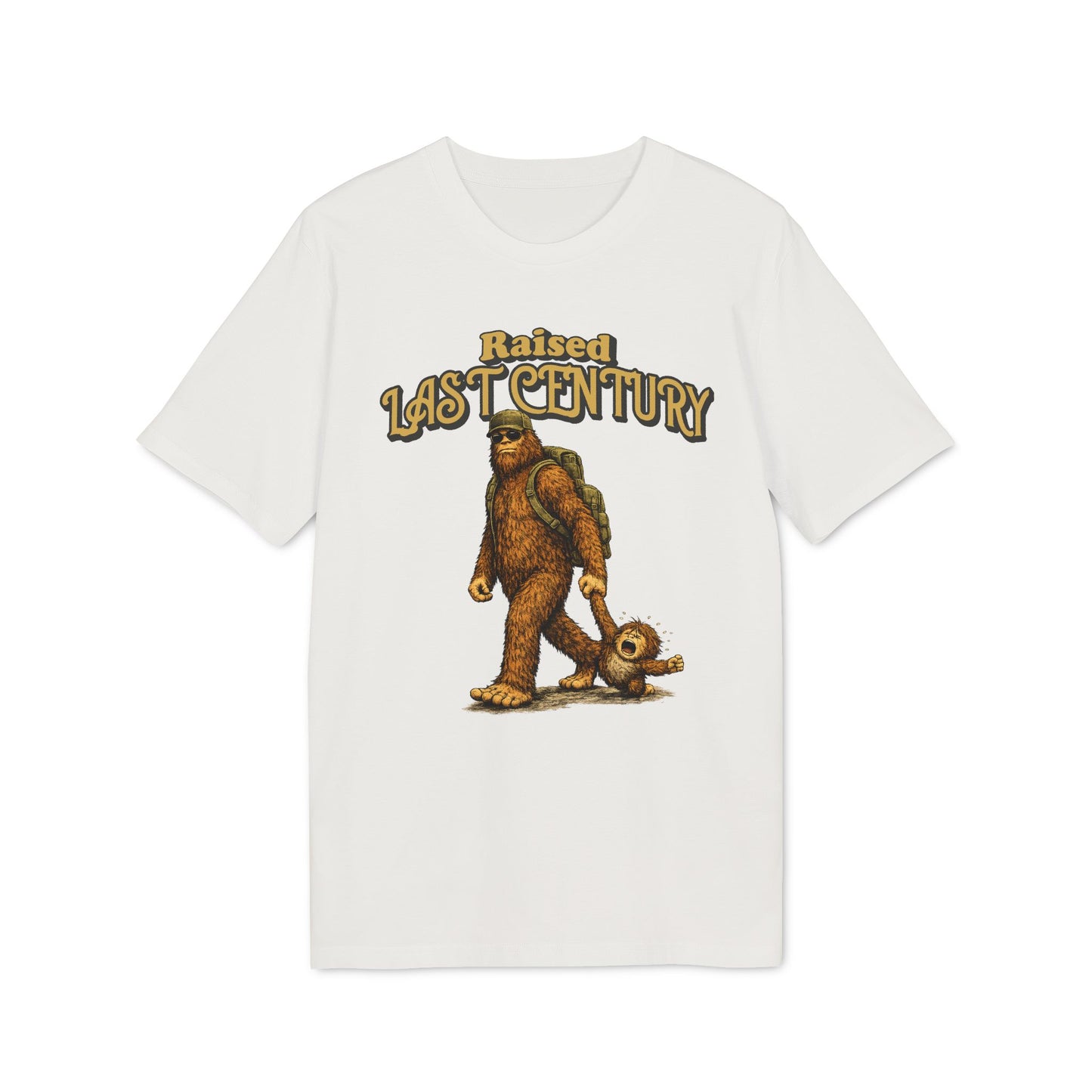 Lustiges Bigfoot Shirt Herren - Raised Last Century