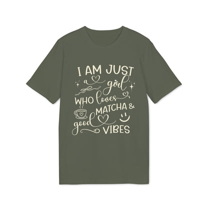 Nachhaltiges Matcha-Liebhaber Shirt Damen