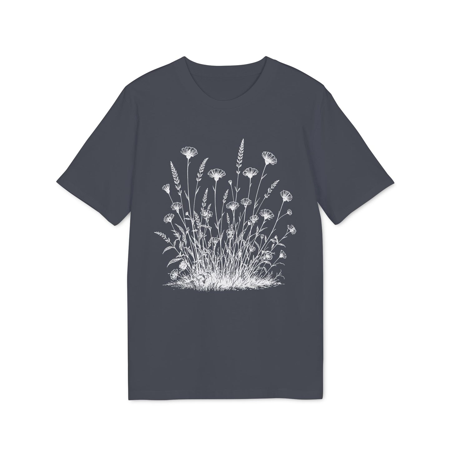 Nachhaltiges Wildblumen Shirt Damen
