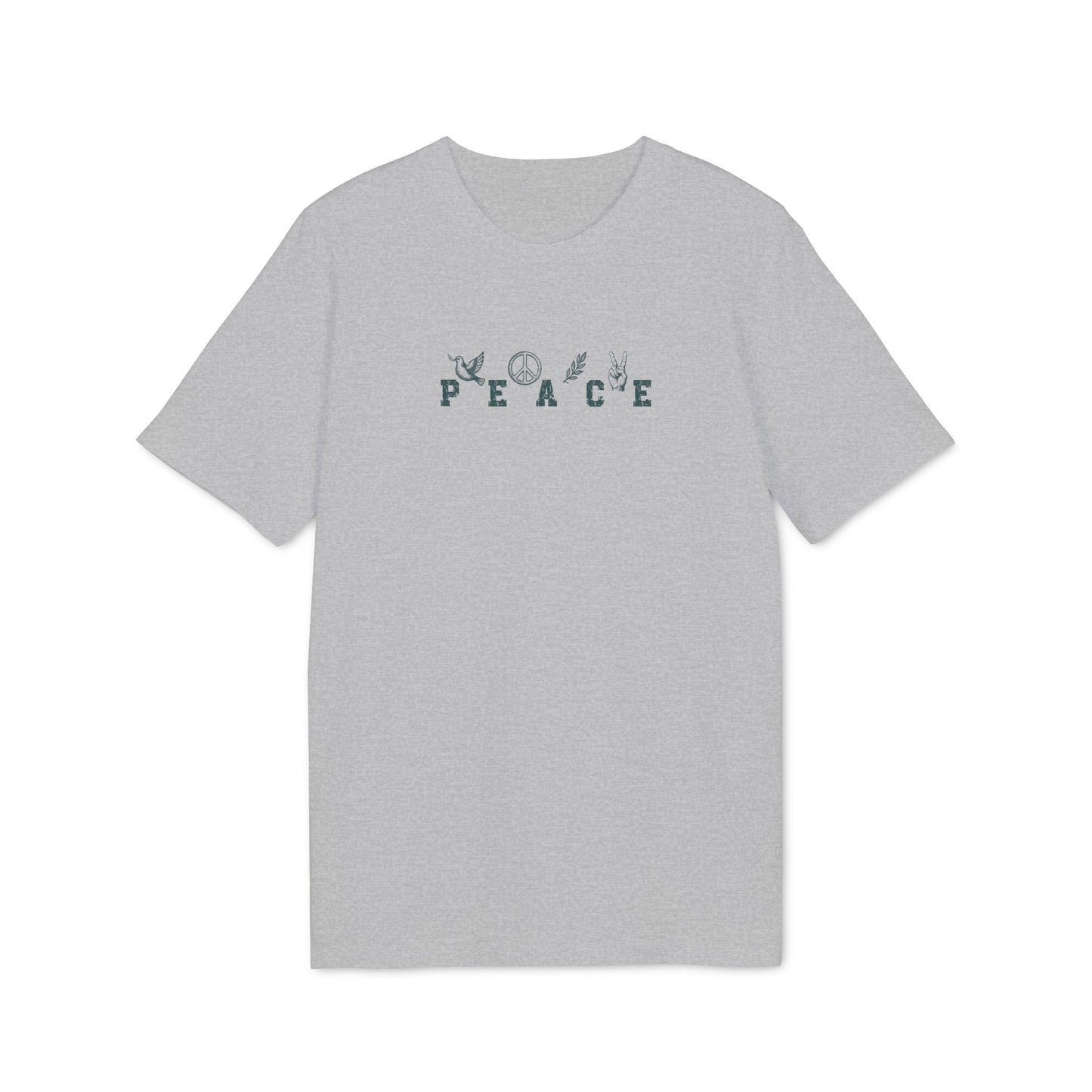 Peace Shirt mit Symbolen, Bio-Baumwolle