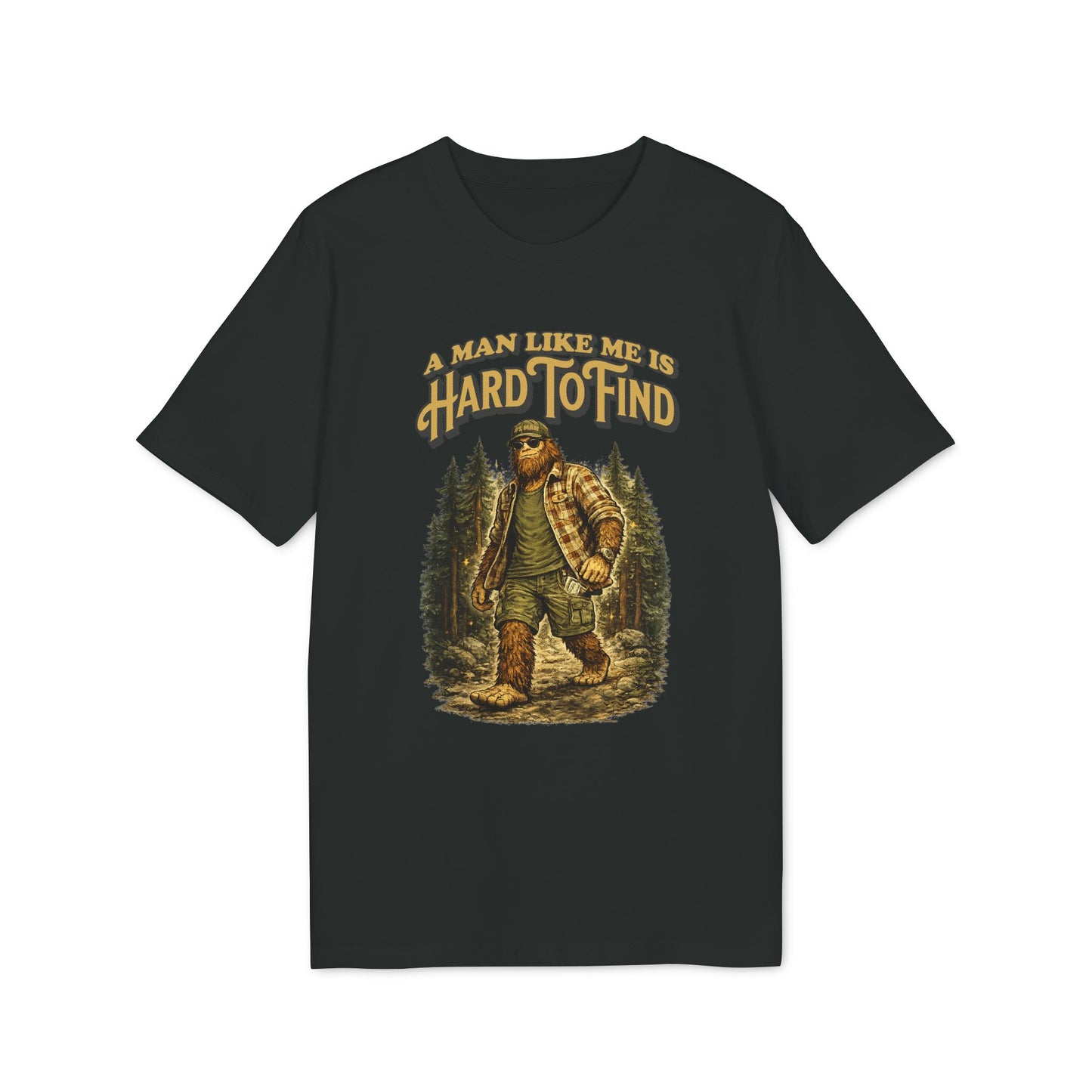 Lustiges Männer-Shirt: A man like me is hard to find