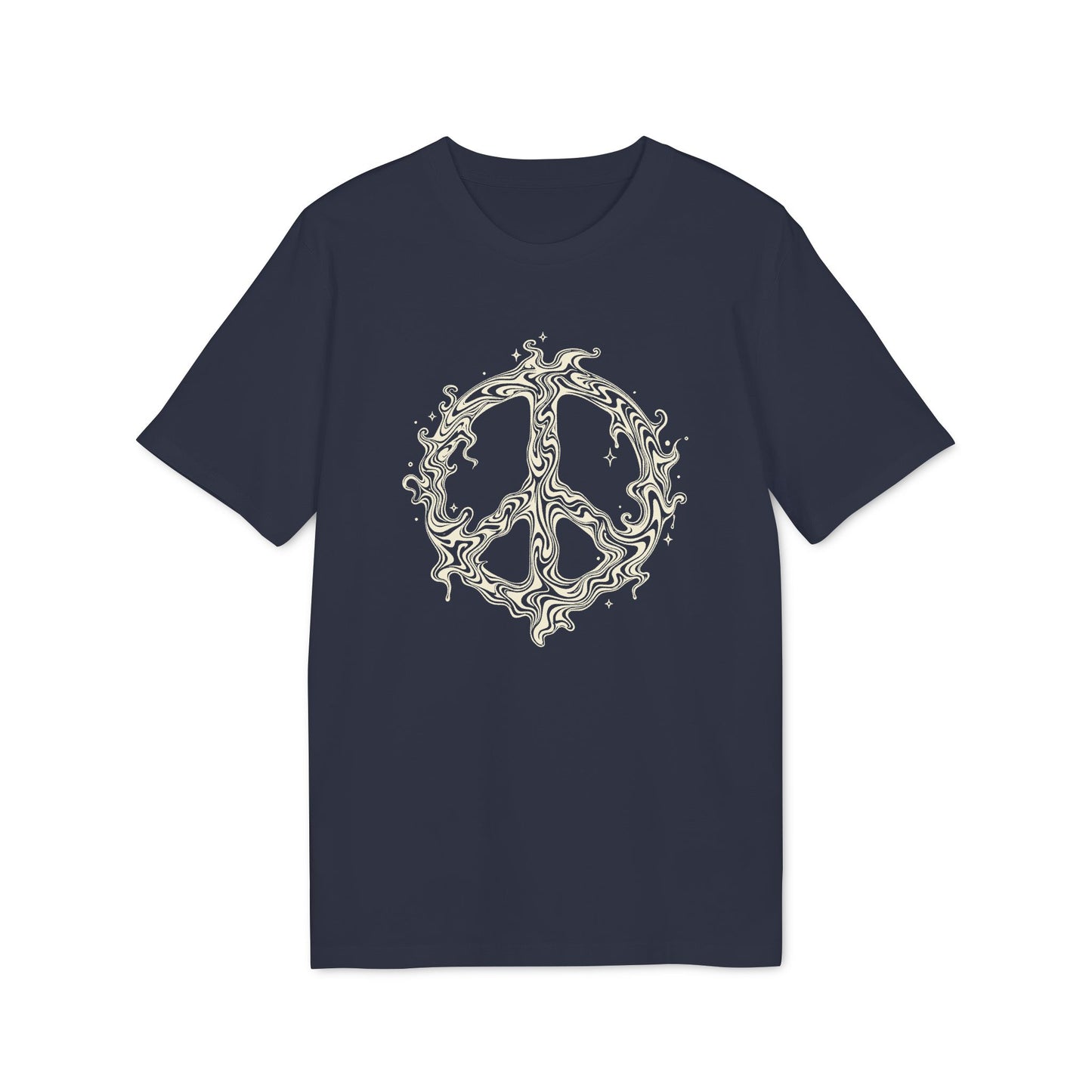Psychedelisches Friedens-Shirt für Damen und Herren