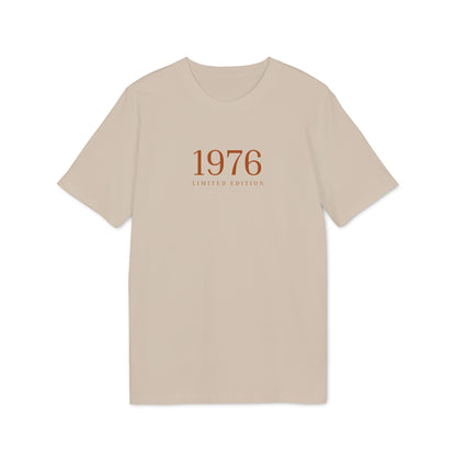 1976 Limited Edition Damen & Herren Shirt aus Bio-Baumwolle