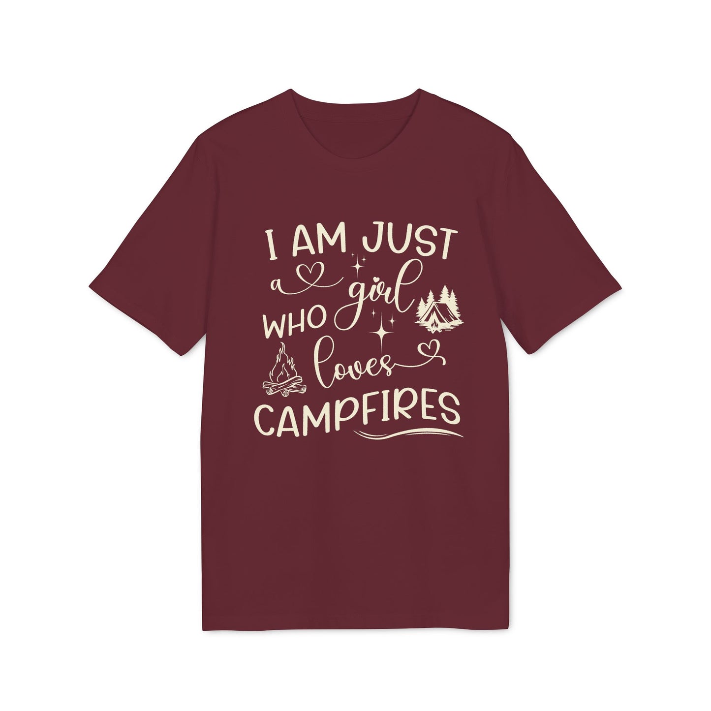 Nachhaltiges Camping Shirt Damen Bio Baumwolle
