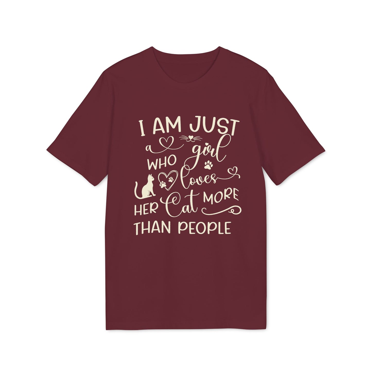Nachhaltiges und humorvolles Katzen-Liebhaber T-Shirt