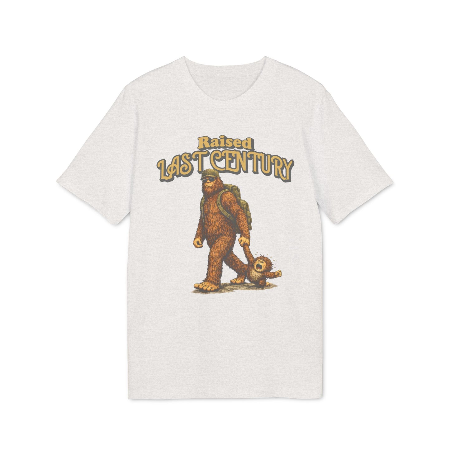 Lustiges Bigfoot Shirt Herren - Raised Last Century