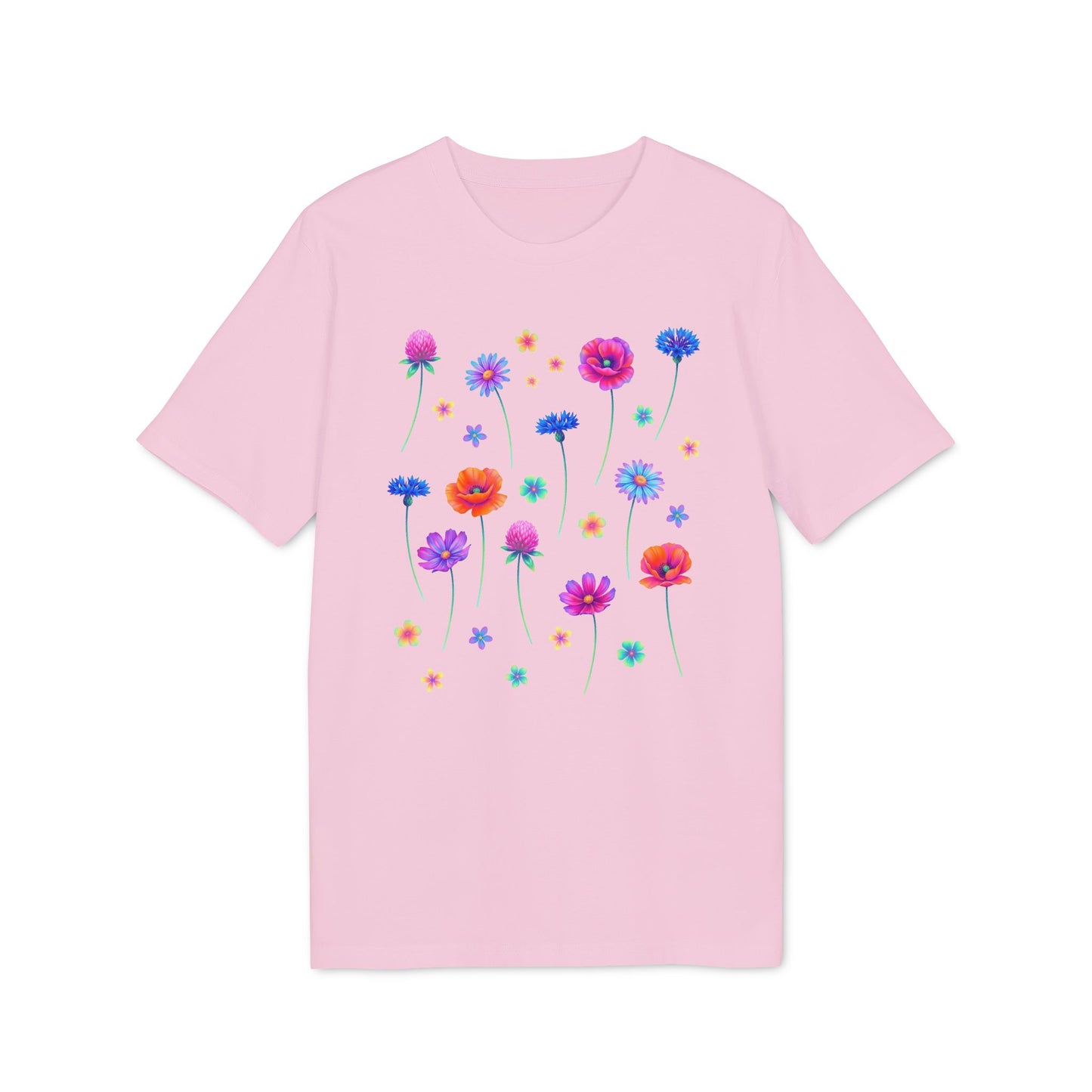 Blumen T-Shirt für Damen