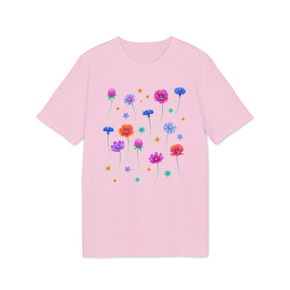 Blumen T-Shirt für Damen