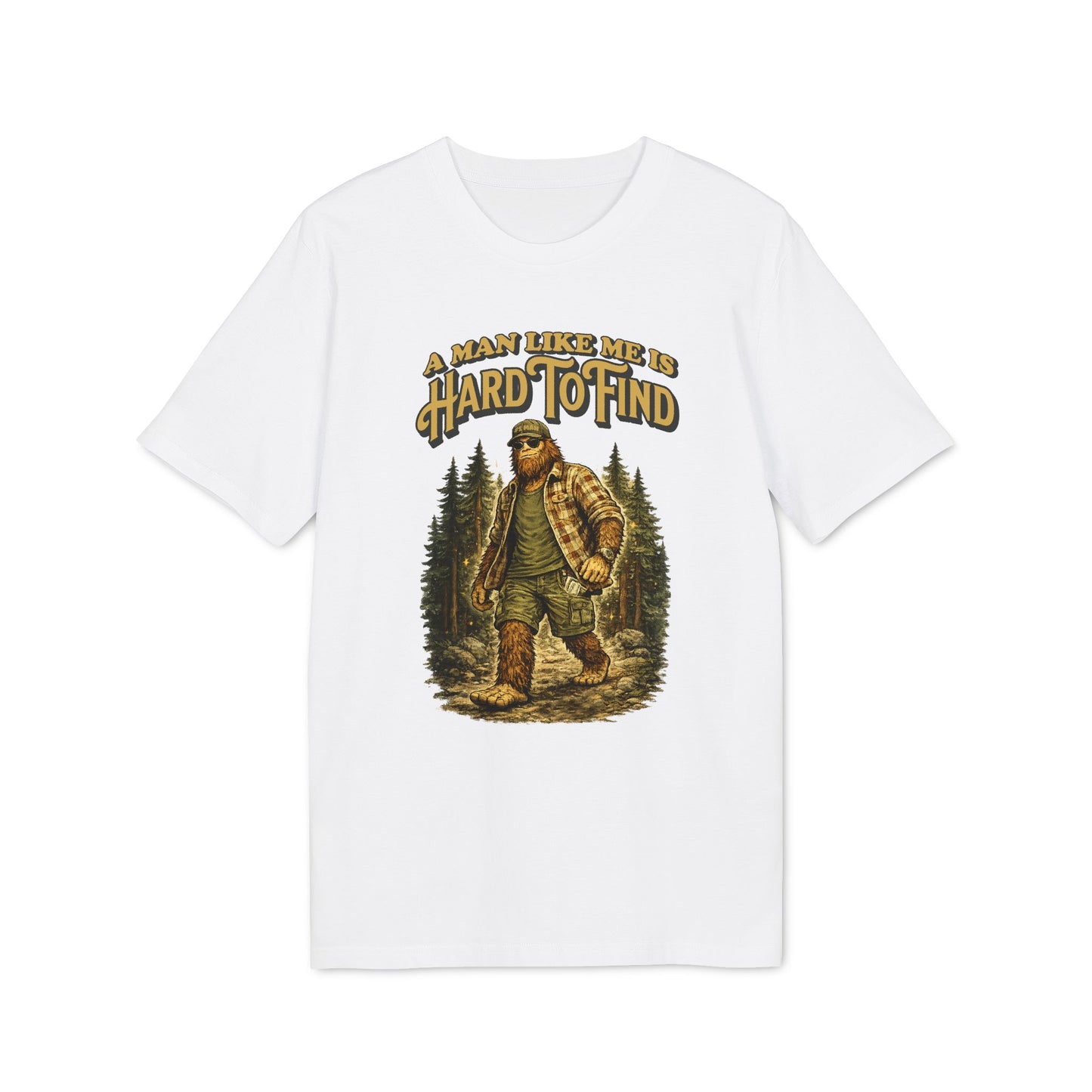 Lustiges Männer-Shirt: A man like me is hard to find