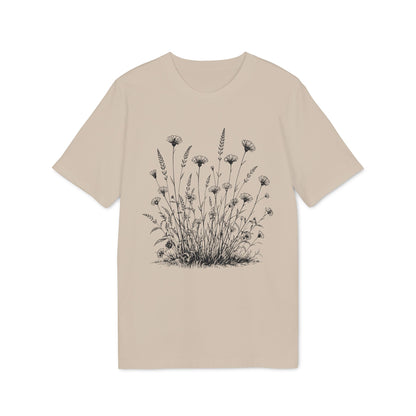 Nachhaltiges Wildblumen Shirt Damen
