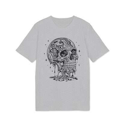 Psychedelischer Totenkopf - T-Shirt für Herren