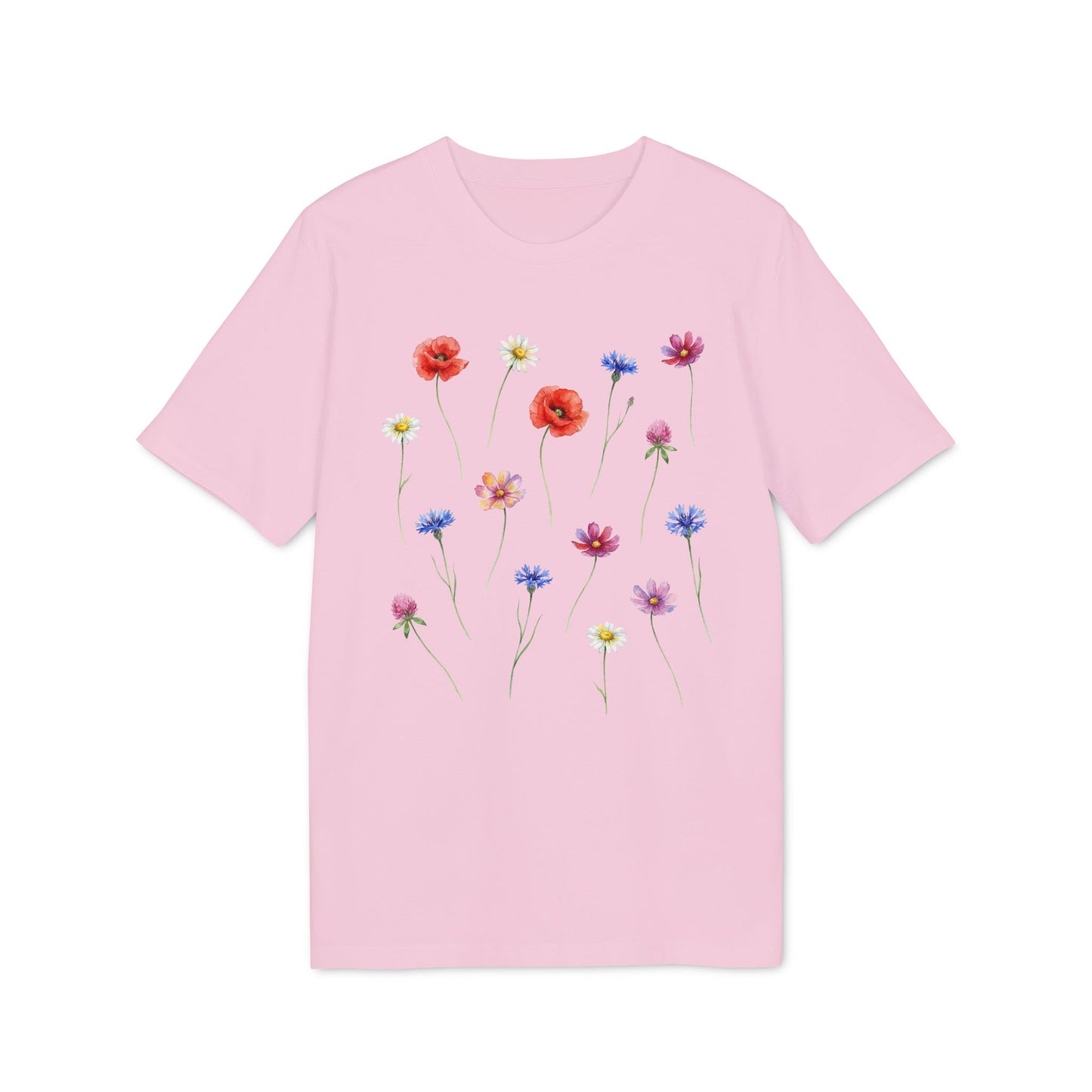 Wildblumen Damen Shirt aus Bio Baumwolle