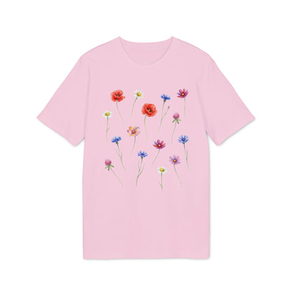 Wildblumen Damen Shirt aus Bio Baumwolle
