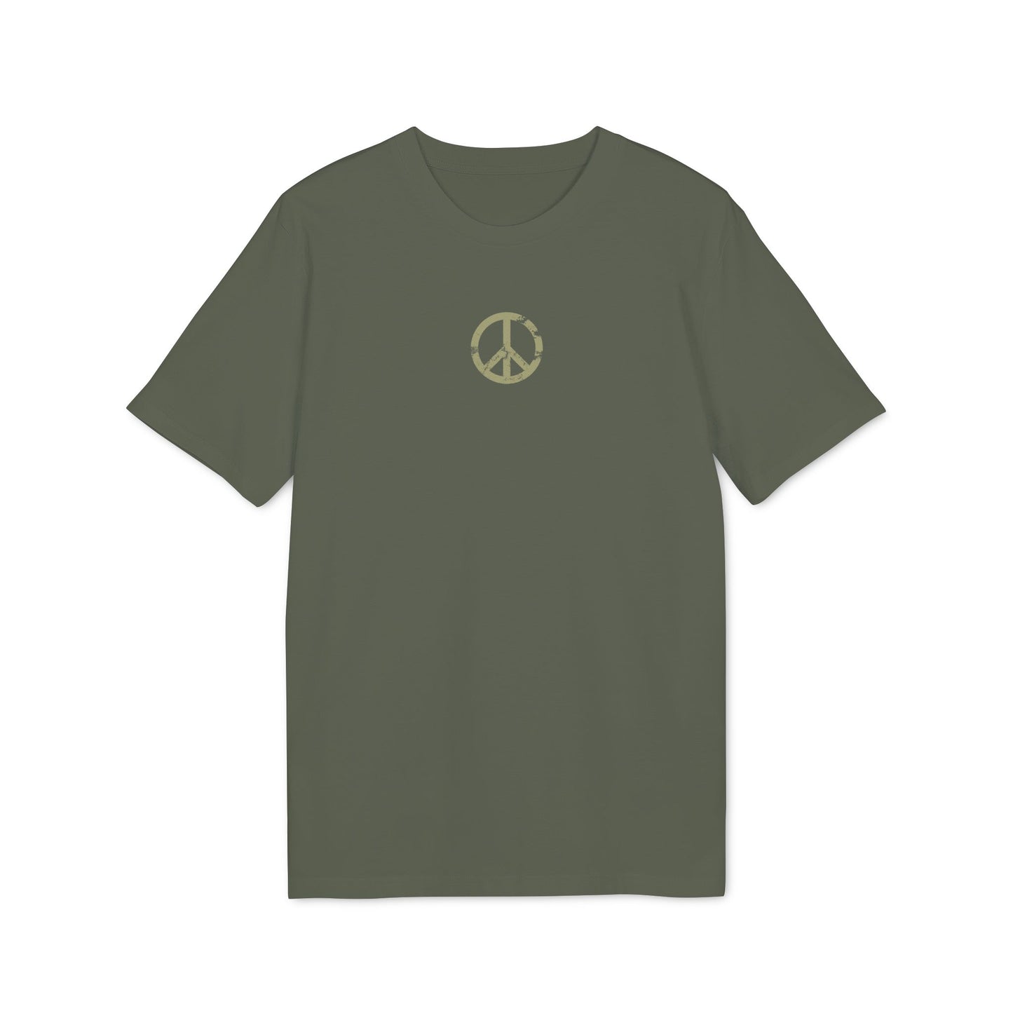 Vintage Friedenszeichen Shirt Damen, Bio-Baumwolle