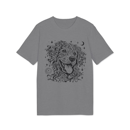 Psychedelischer Hund - T-Shirt aus 100% Baumwolle für Damen und Herren