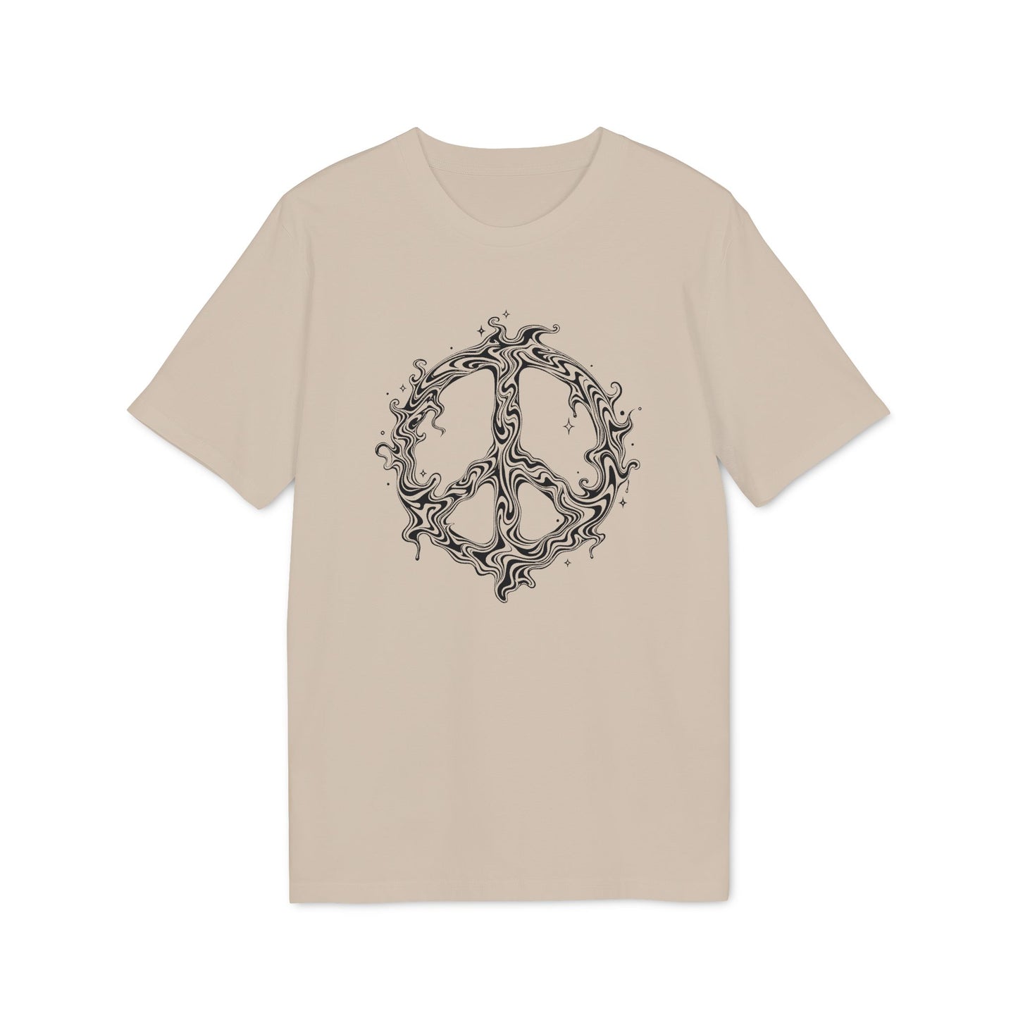 Psychedelisches Friedens-Shirt für Damen und Herren