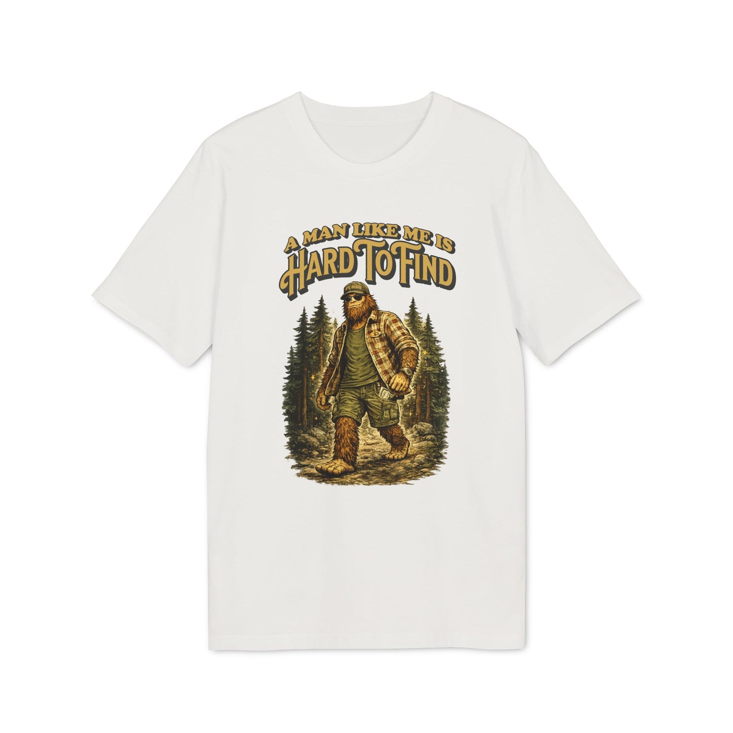 Lustiges Männer-Shirt: A man like me is hard to find