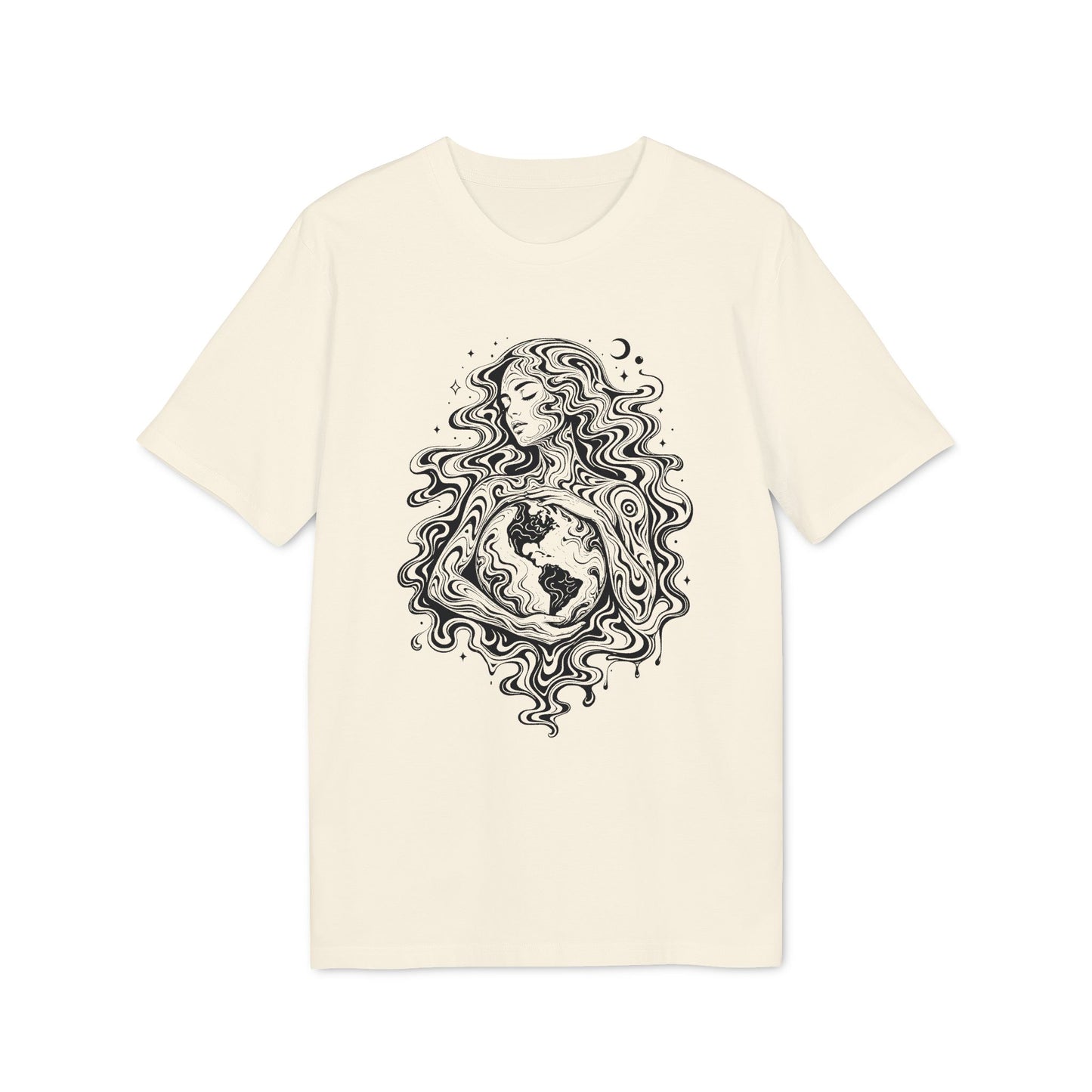 Spirituelles Shirt mit Mutter Erde