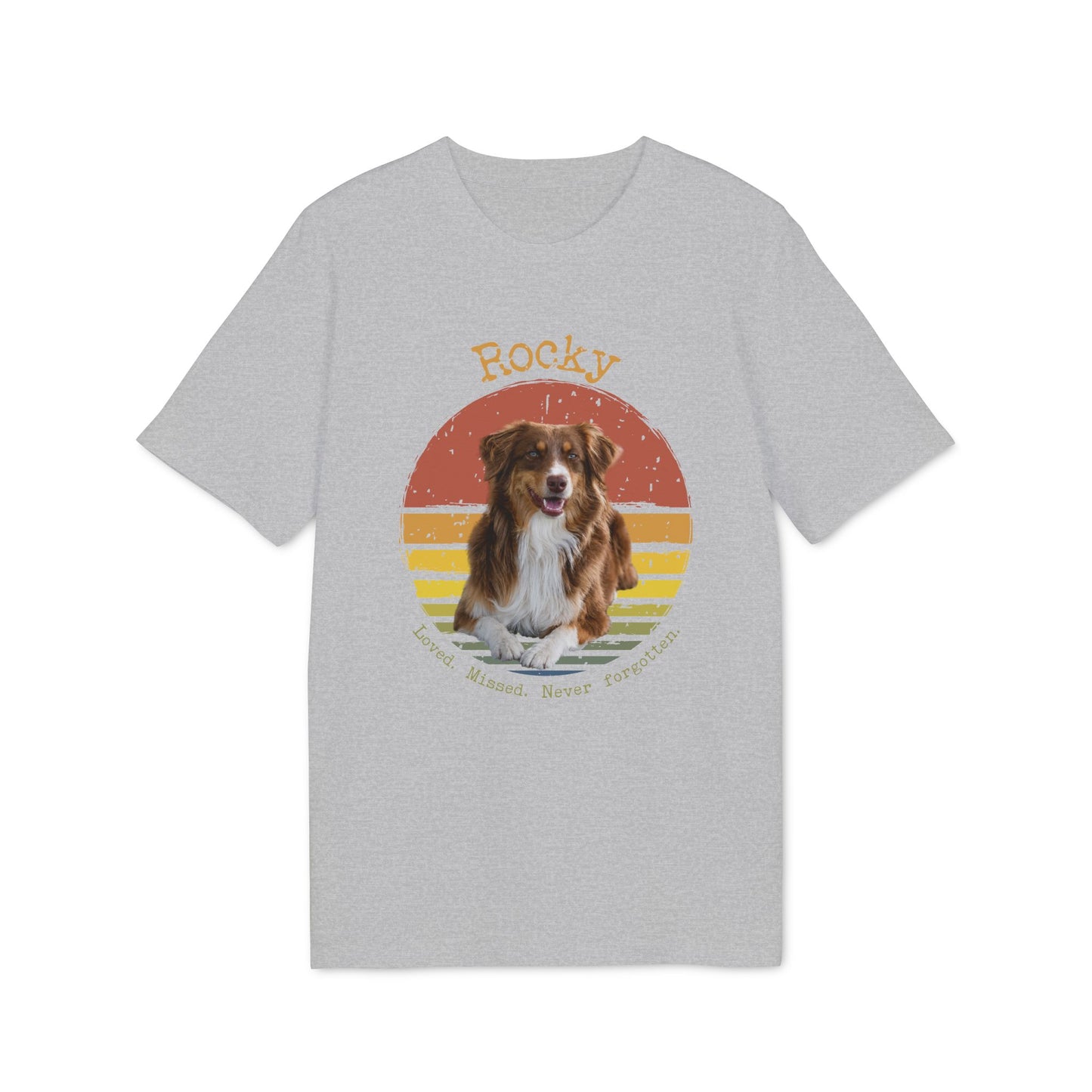 Personalisiertes T-Shirt mit deinem Lieblingstier im Retro-Design