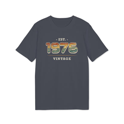 Vintage 1976 Geburtstag Shirt Herren Bio-Baumwolle