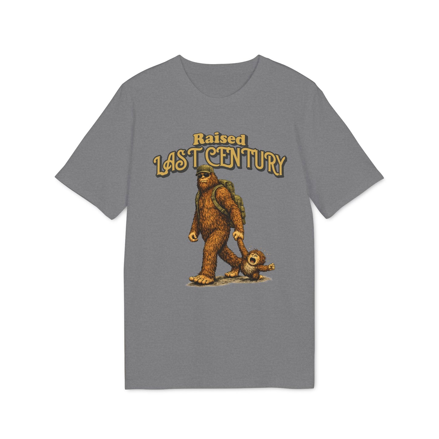 Lustiges Bigfoot Shirt Herren - Raised Last Century