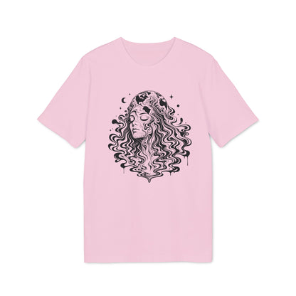 Psychedelisches und spirituelles Shirt mit Mutter Erde