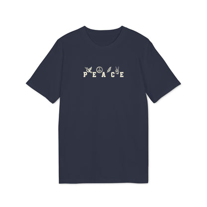 Peace Shirt mit Symbolen, Bio-Baumwolle