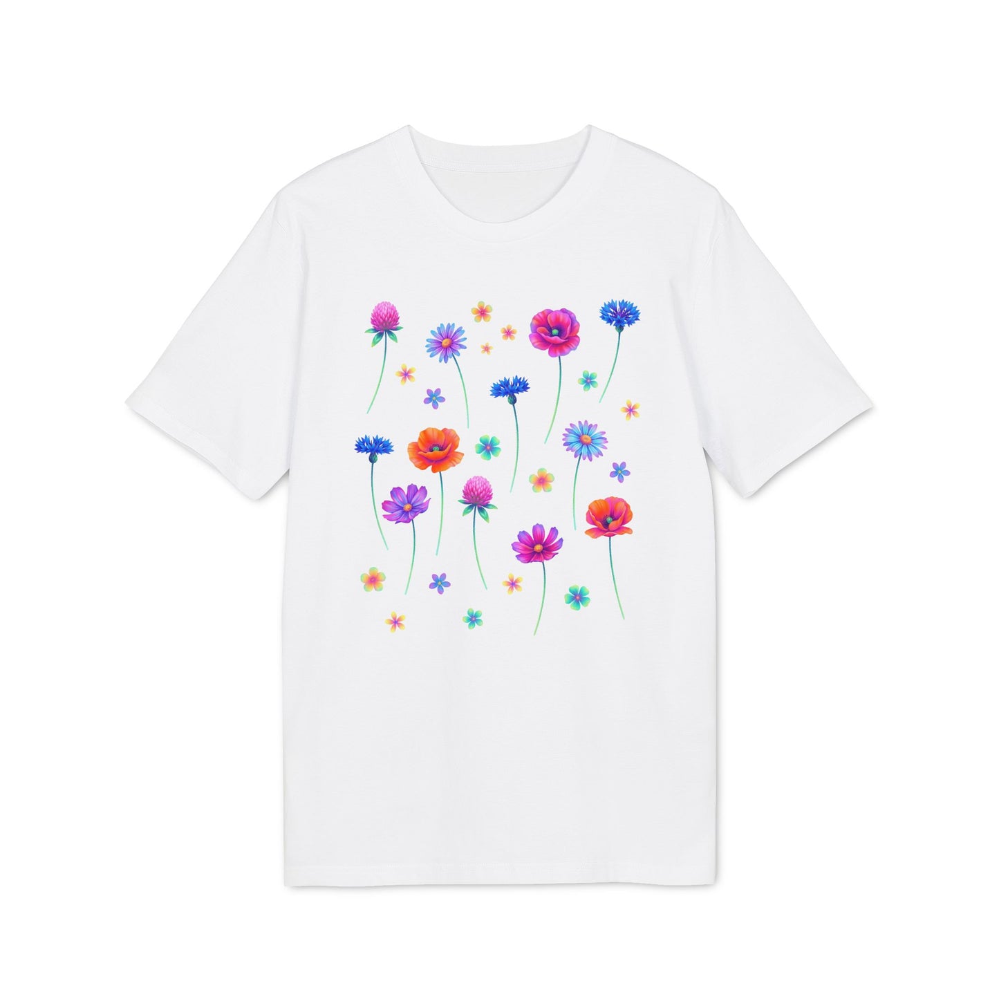 Blumen T-Shirt für Damen