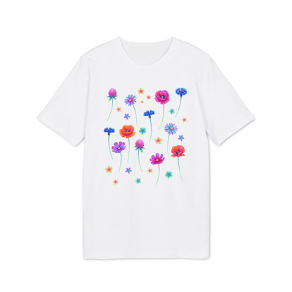 Blumen T-Shirt für Damen