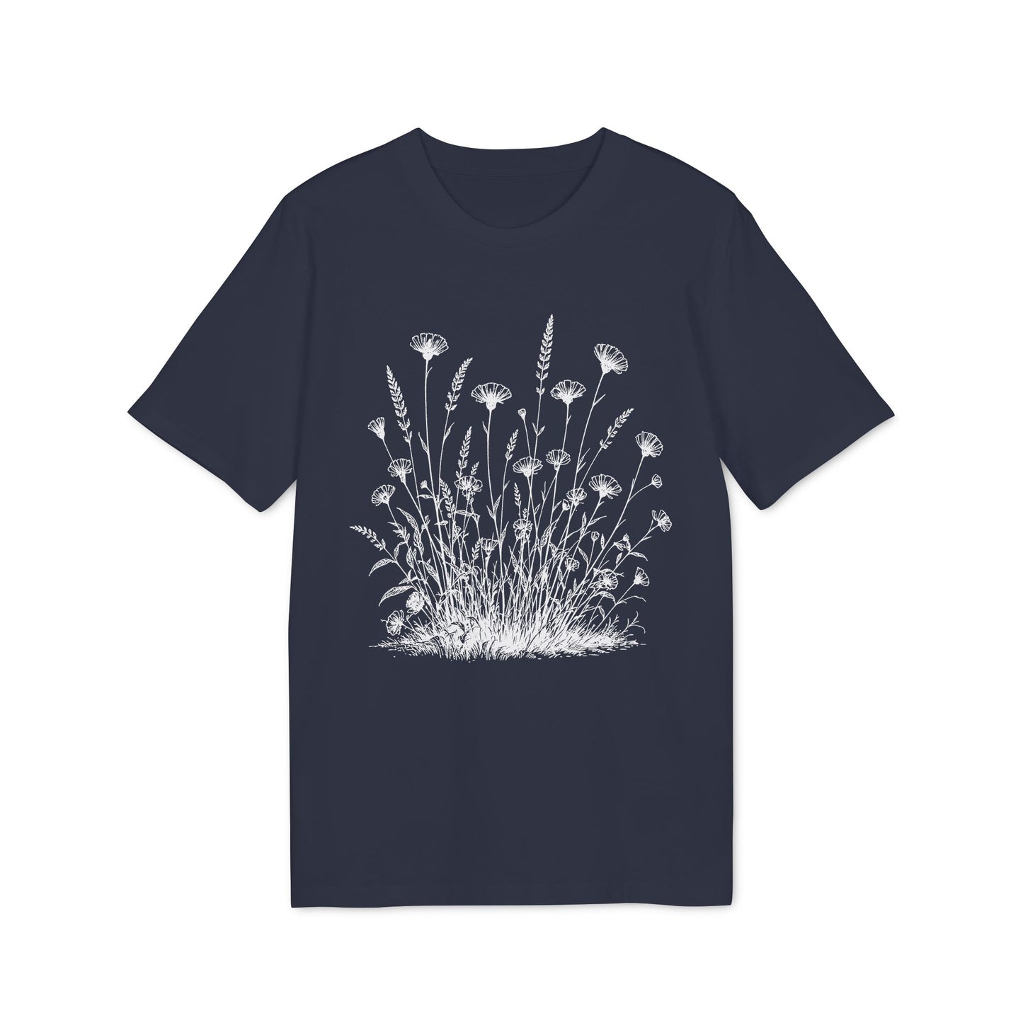 Nachhaltiges Wildblumen Shirt Damen