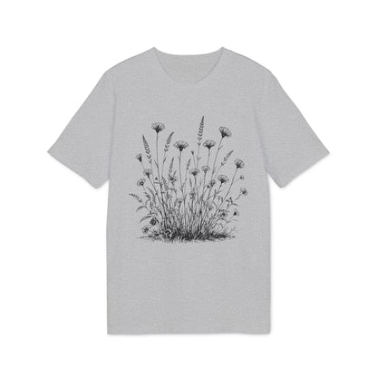 Nachhaltiges Wildblumen Shirt Damen