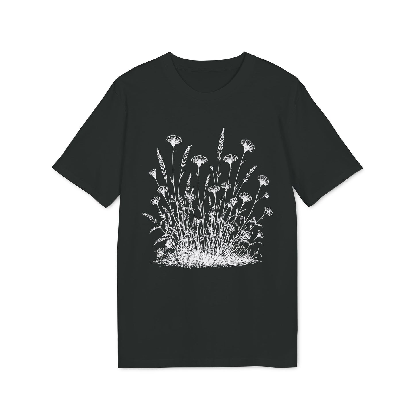 Nachhaltiges Wildblumen Shirt Damen