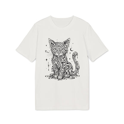 Mystische Katze - T-Shirt aus 100% Baumwolle