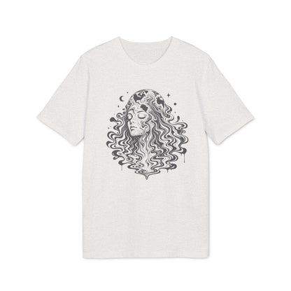 Psychedelisches und spirituelles Shirt mit Mutter Erde