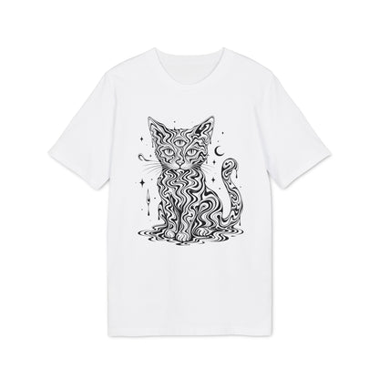 Mystische Katze - T-Shirt aus 100% Baumwolle
