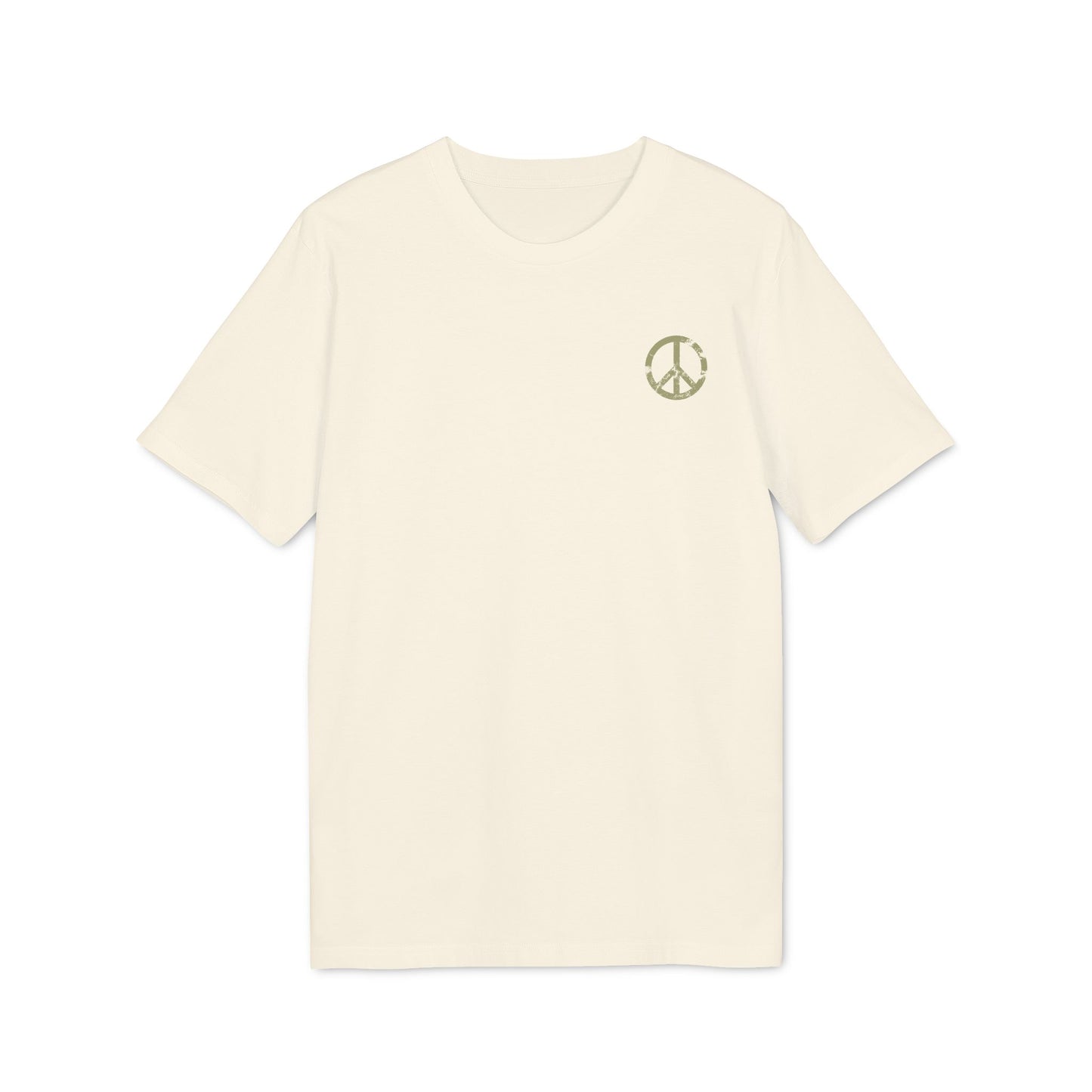 Peace Shirt Damen & Herren, Bio-Baumwolle