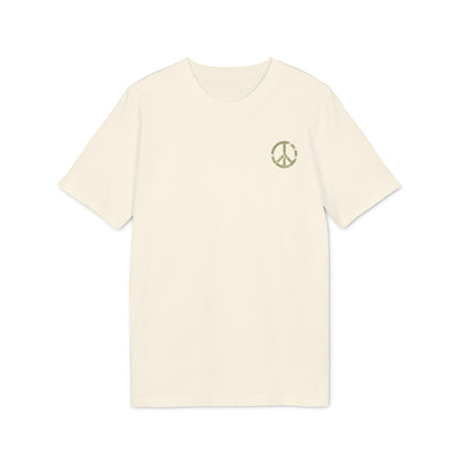 Peace Shirt Damen & Herren, Bio-Baumwolle