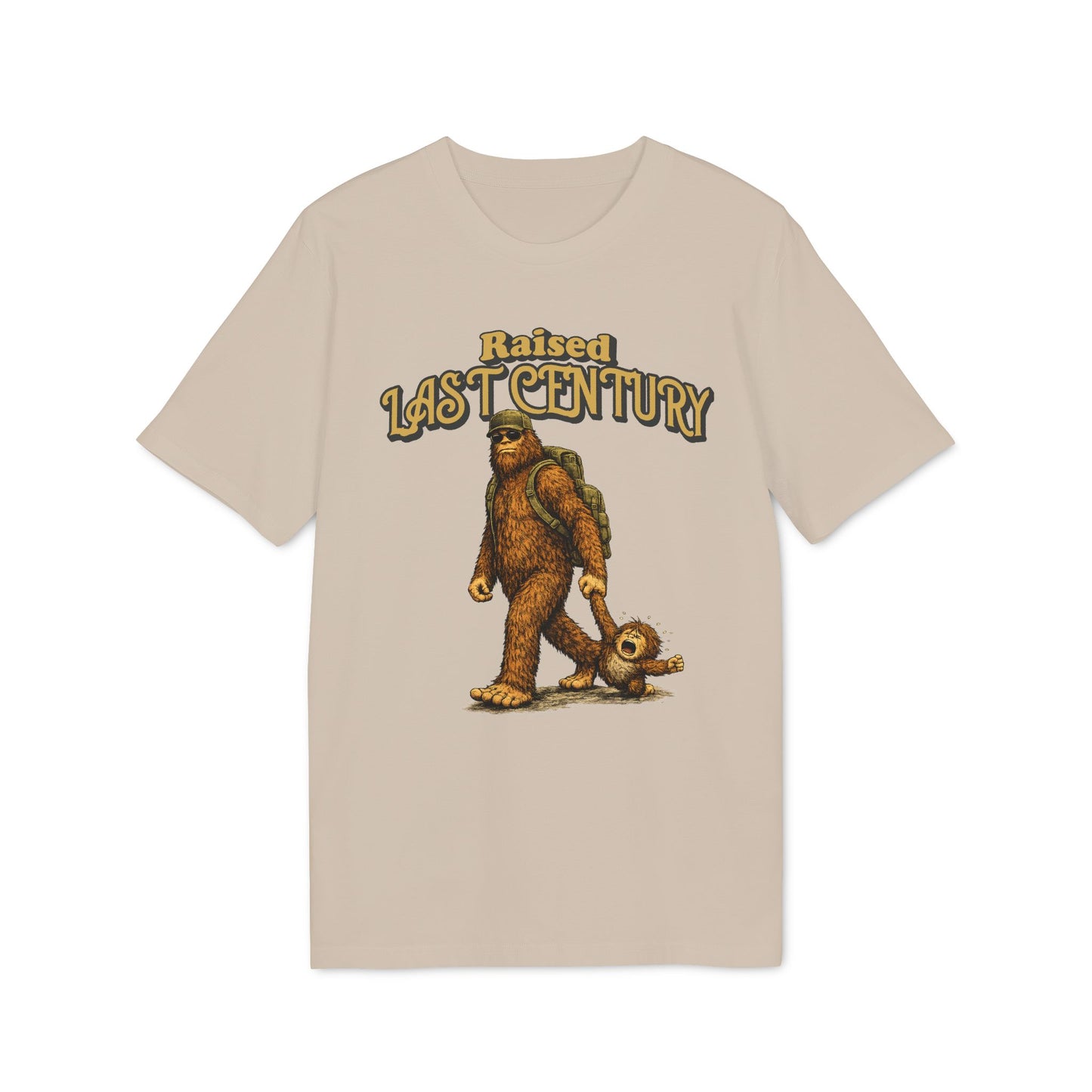 Lustiges Bigfoot Shirt Herren - Raised Last Century