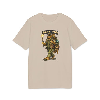 Best Dad - T-Shirt für Herren mit Bigfoot-Motiv