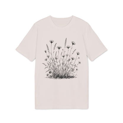 Nachhaltiges Wildblumen Shirt Damen