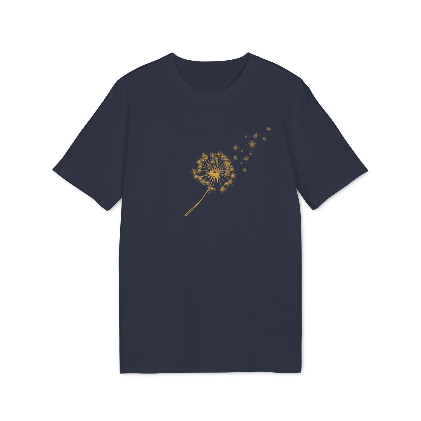 Nachhaltiges Löwenzahn Blumen T-Shirt Damen