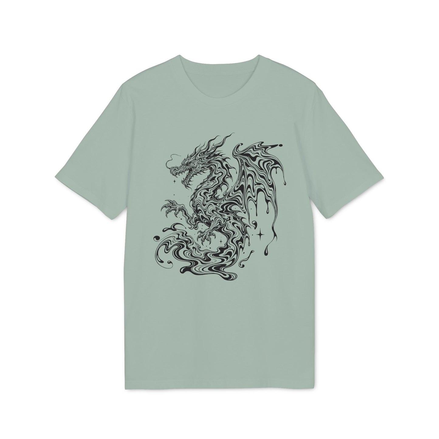 Psychedelischer Drachen - T-Shirt für Damen und Herren